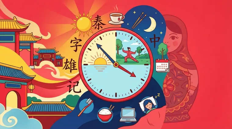 Как говорить о времени суток и распорядке дня на китайском языке