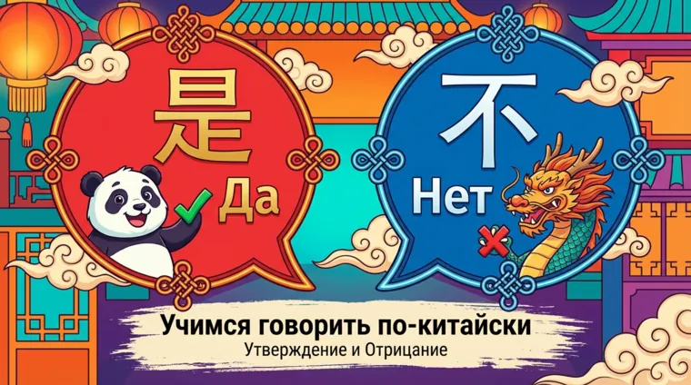 Как говорить “да” и “нет” на китайском языке