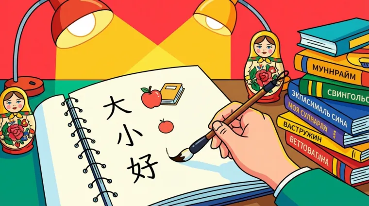 Как составить простое описание на китайском языке