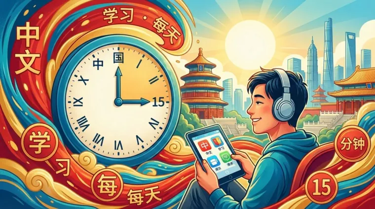 Как учить китайский язык каждый день по 15 минут