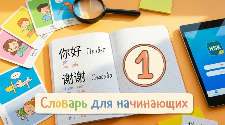HSK 1: все слова с примерами и переводом