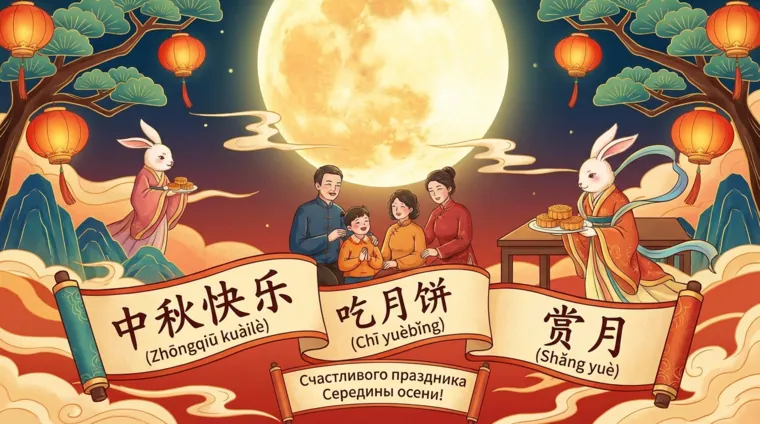 Праздник середины осени в Китае: как говорят и как празднуют