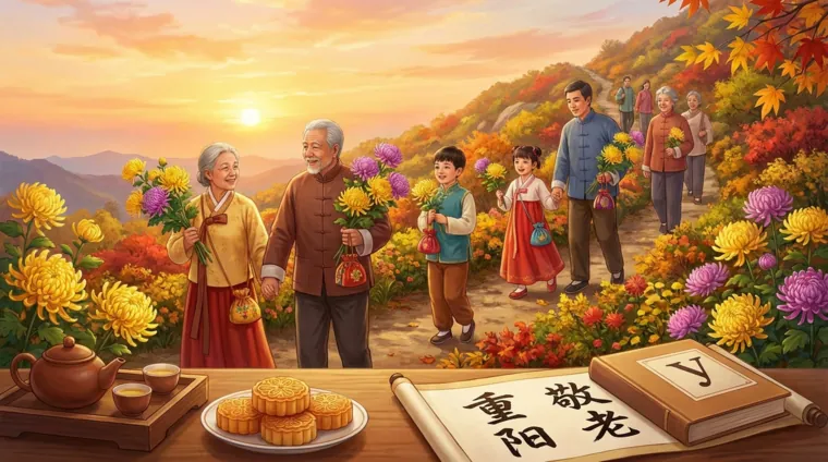 Праздник двойной девятки: китайские традиции и лексика