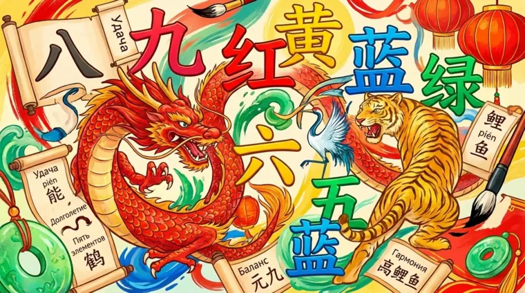 Символика в китайской культуре: числа, цвета, животные