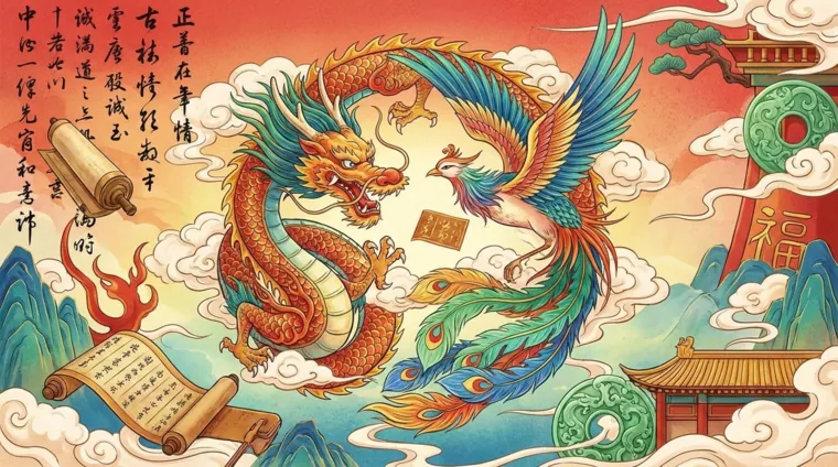 Дракон и феникс в китайской культуре: язык символов