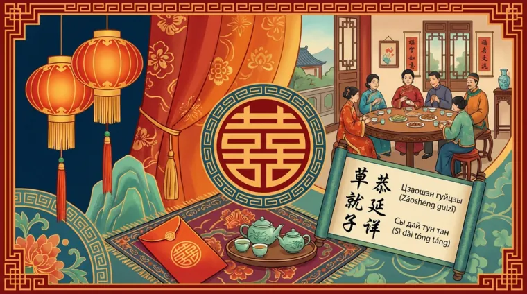 Брак и семья в китайской культуре: фразы и обычаи