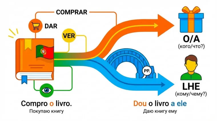 Прямое и косвенное дополнение в португальском языке: правила и примеры