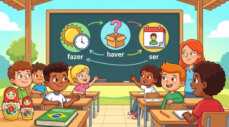 Безличные конструкции с fazer, haver, ser