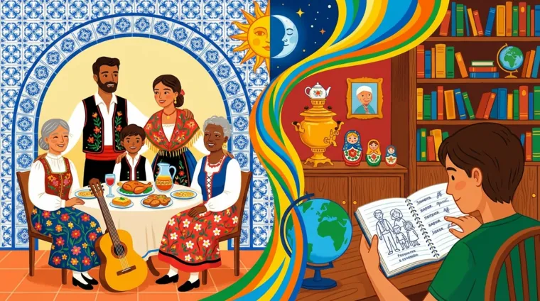 Лексика на тему «Семья» в португальском языке