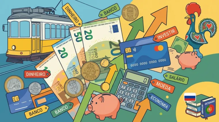 Лексика по теме «Деньги и финансы» в португальском языке