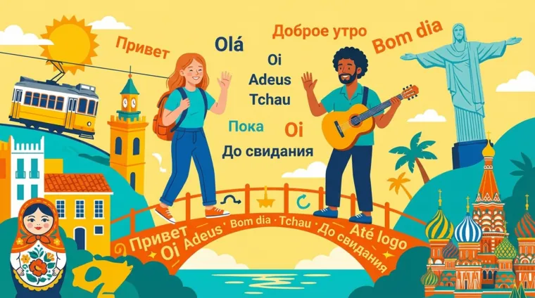 Приветствия и прощания на португальском языке