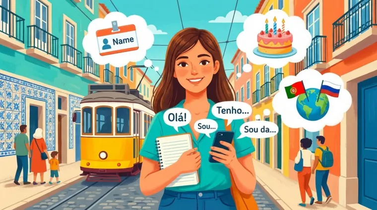 Как представиться на португальском языке: имя, возраст, страна