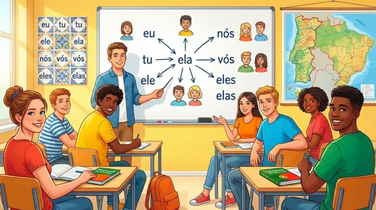 Основные местоимения в португальском языке для начинающих