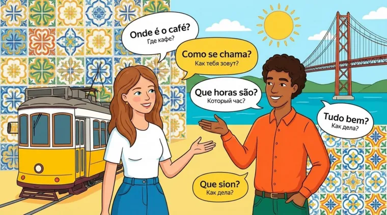 Как задавать простые вопросы на португальском языке