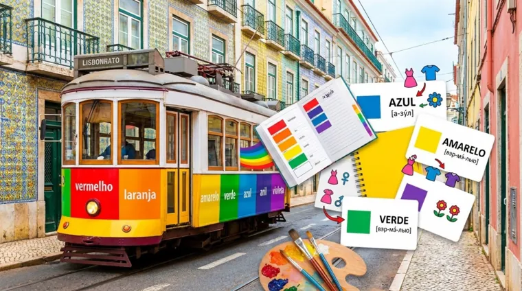 Цвета на португальском языке: названия и согласование