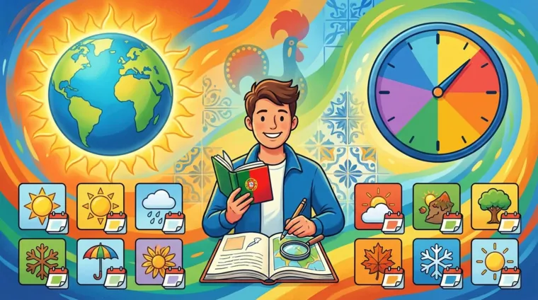 Дни недели и месяцы на португальском языке