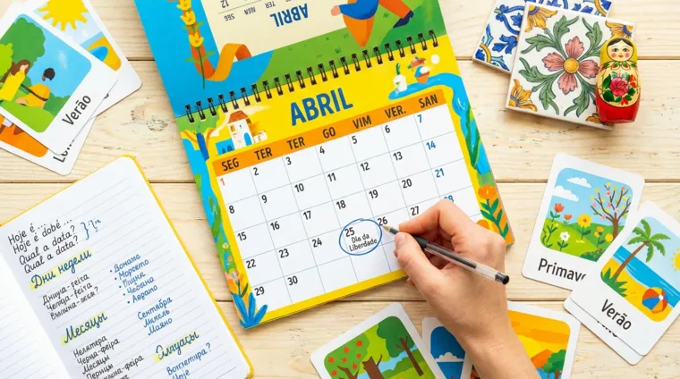 Как говорить о дате и календаре по-португальски