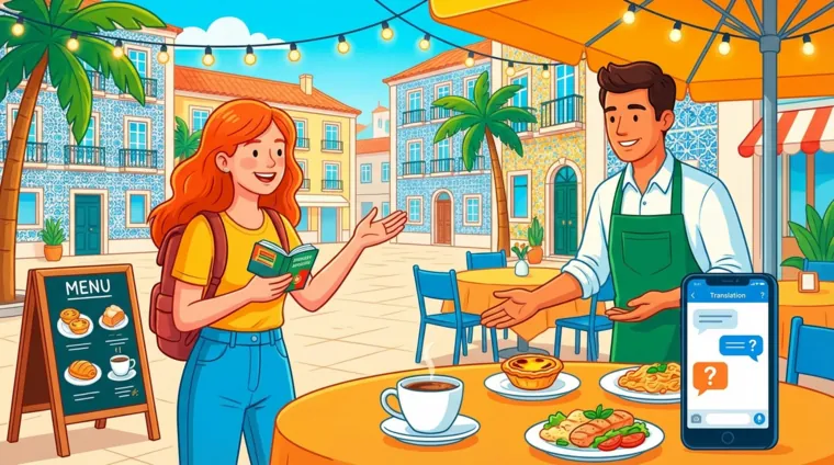 Как заказать еду в кафе на португальском языке