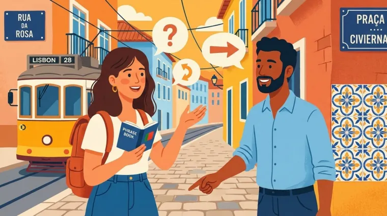 Как спросить дорогу на португальском языке