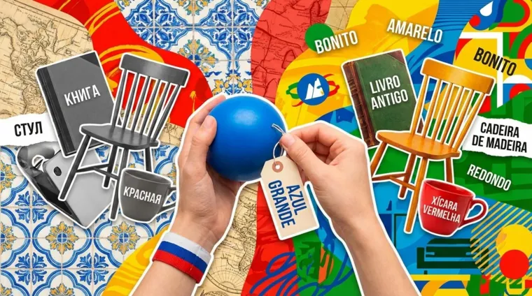 Как описывать предметы на португальском языке