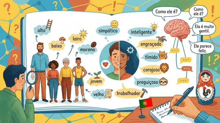 Как описывать людей и характер на португальском языке