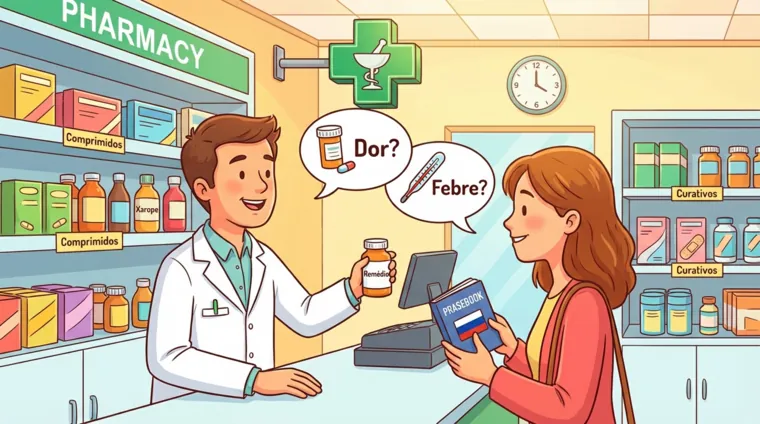 В аптеке: полезные слова на португальском языке