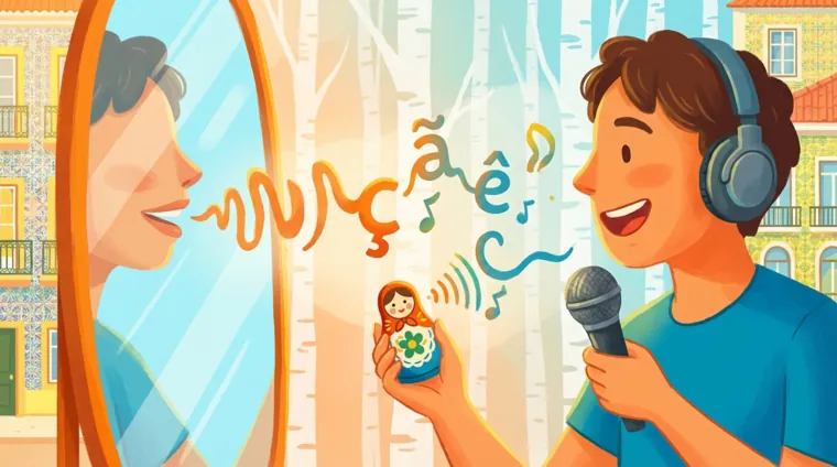 Как тренировать произношение в португальском языке