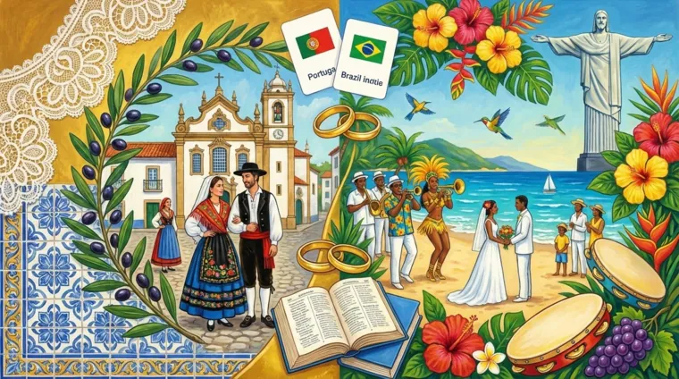Свадебные традиции в Португалии и Бразилии: полезная лексика