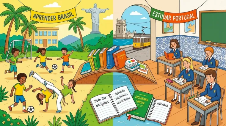 Школьная культура в Бразилии и Португалии