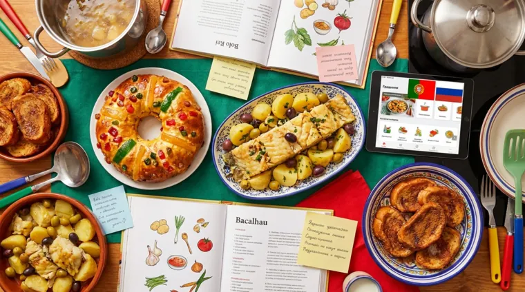 Праздничные блюда: как готовят и говорят на португальском языке