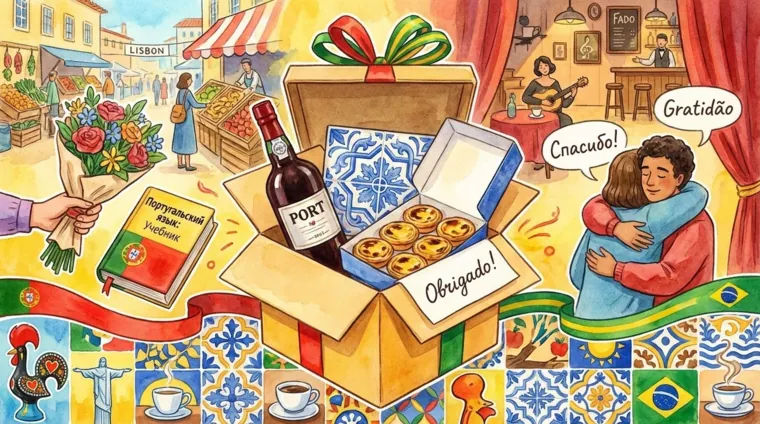 Что дарят и как благодарят в культуре португальского языка