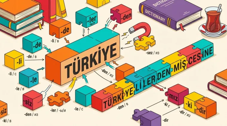 Что такое агглютинация в турецком языке и как она работает