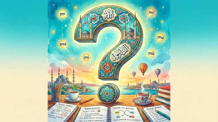 Вопросительная частица mı в турецком языке: где ставится