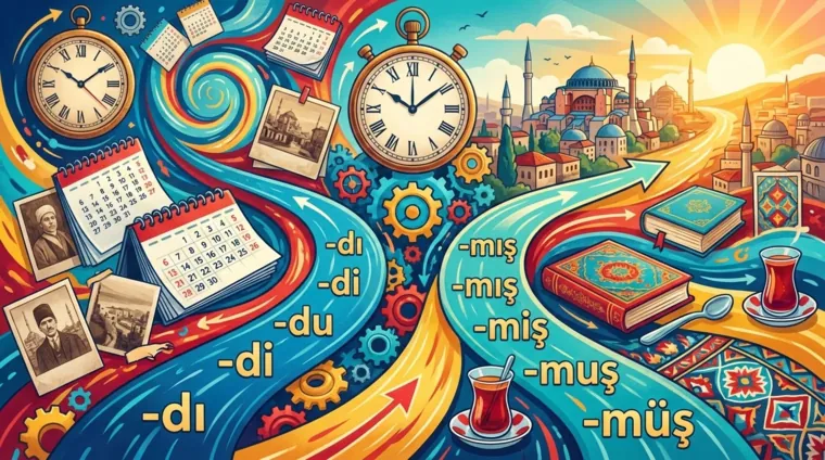 Прошедшее время на турецком языке: виды и формы