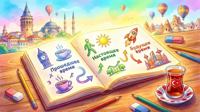 Основные глагольные времена в турецком языке