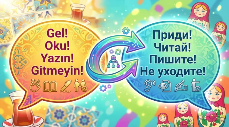 Повелительное наклонение в турецком языке: формы и особенности