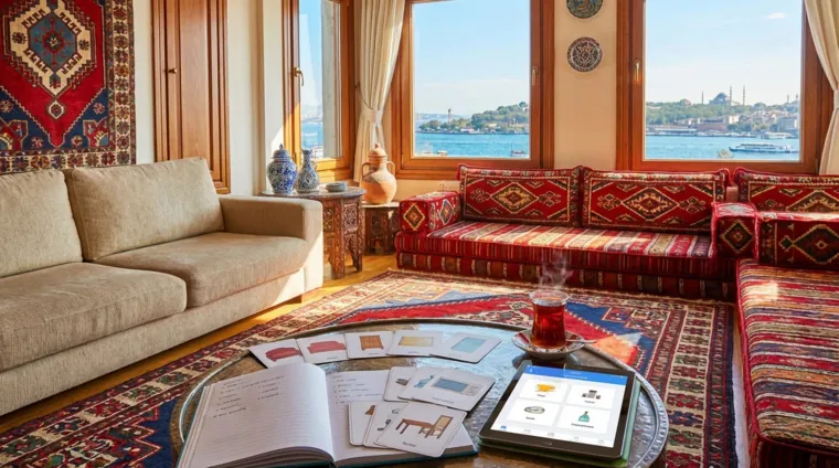 Комнаты и дом: лексика турецкого языка