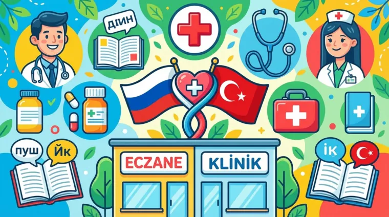 Здоровье и медицина: лексика турецкого языка для аптек и клиник