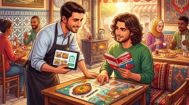 Как заказывать еду в кафе на турецком языке