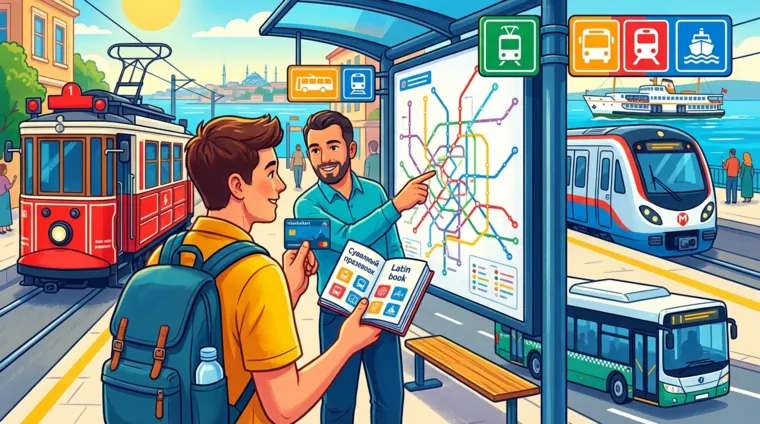 Как пользоваться общественным транспортом на турецком языке