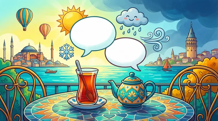 Как говорить о погоде на турецком языке