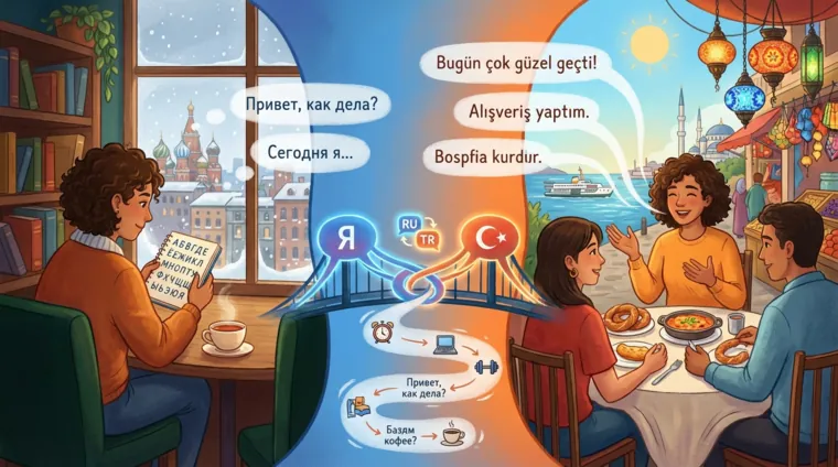 Как рассказать о своём дне на турецком языке