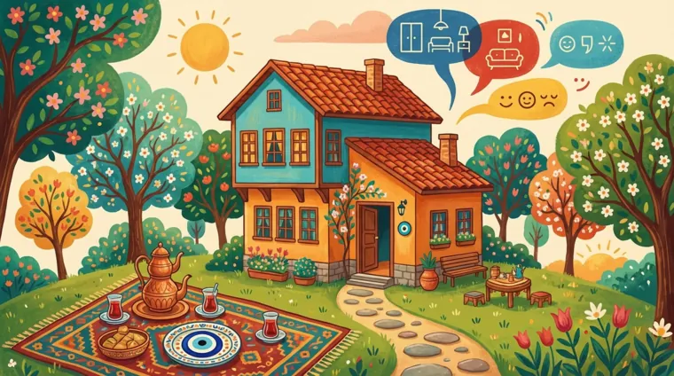 Как описать свой дом на турецком языке