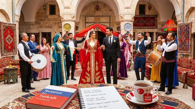 Свадебные обычаи Турции для изучающих турецкий язык