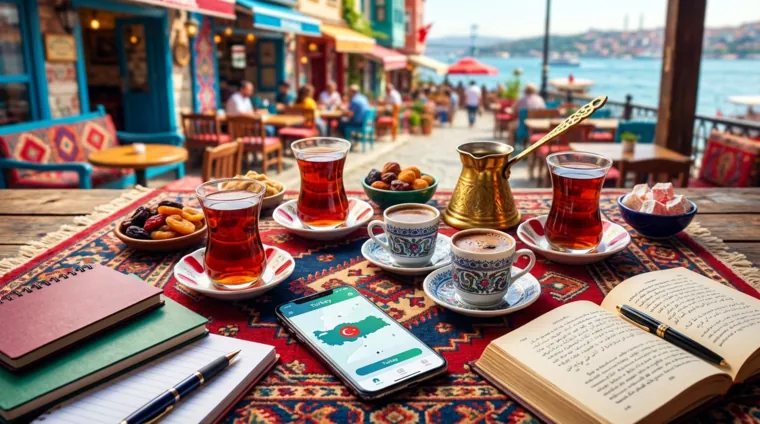 Турецкий чай и кофе как часть культуры и языка