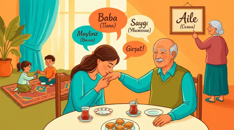 Взаимоотношения в турецкой семье: культура уважения и турецкий язык