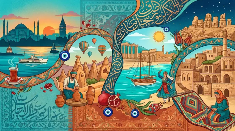 Турецкие города и региональные особенности культуры и языка