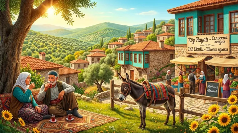 Турецкие деревни и сельский быт: культурные реалии и язык