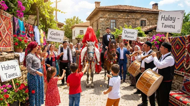 Как празднуют свадьбы в деревне: турецкий язык и традиции