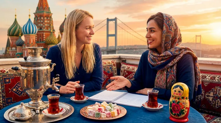 Как познакомить турка со своей культурой на турецком языке